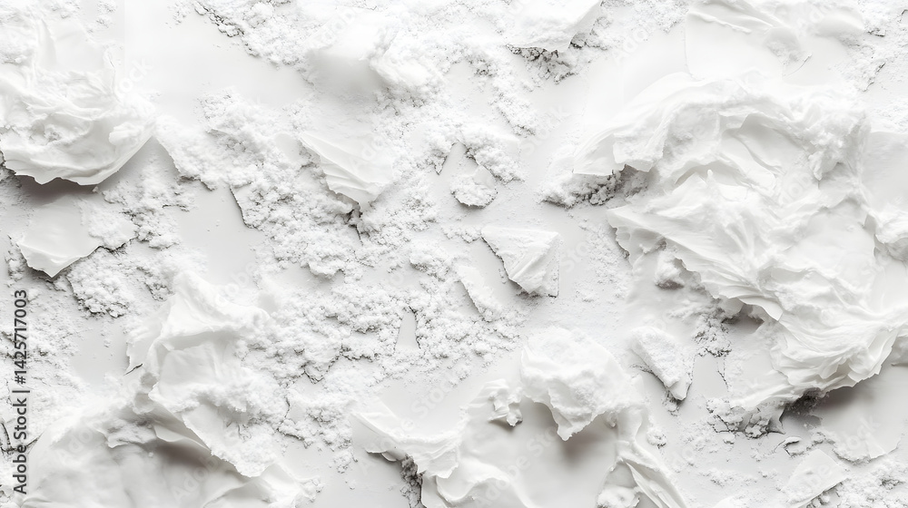 Aufkleber abstract white texture horizontal pure background artistic concept minimalist environment close-up v