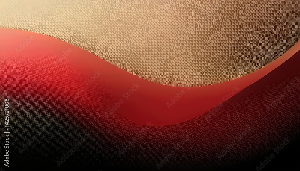 Aufkleber abstract noisy color gradient background with red and black beige design a vibrant mix of textures a