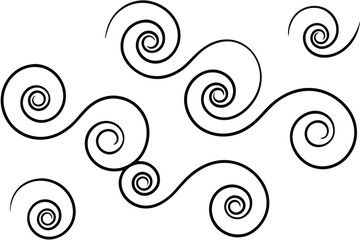 Swirls Create Stunning Visuals for Your Designs Line Art