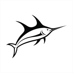 Fototapeta premium vector illustration of a fish