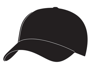 BASEBALL HAT SILHOUETTE