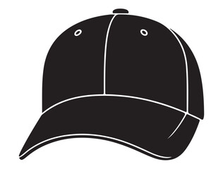 BASEBALL HAT SILHOUETTE