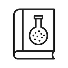 Chemistry icon vector image. Suitable for mobile apps, web apps and print media.