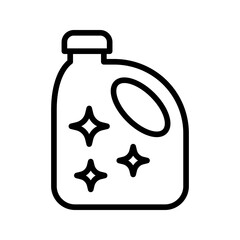 Cleaning Liquid icon vector image. Suitable for mobile apps, web apps and print media.