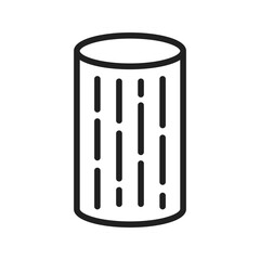 Cork icon vector image. Suitable for mobile apps, web apps and print media.