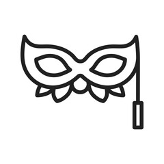 Eye Mask icon vector image. Suitable for mobile apps, web apps and print media.