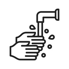 Handwash icon vector image. Suitable for mobile apps, web apps and print media.