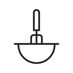 Mixer icon vector image. Suitable for mobile apps, web apps and print media.