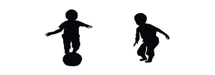 Street Soccer - Silhouette  graphic design