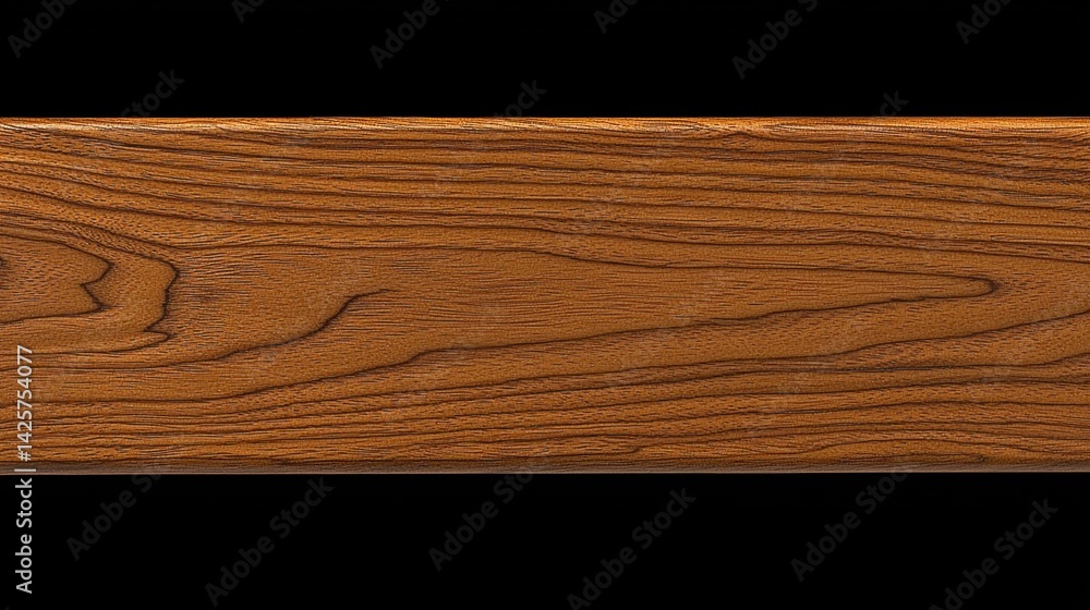 Aufkleber rustic wooden frame featuring a tileable walnut grain pattern ideal for creative art display and int