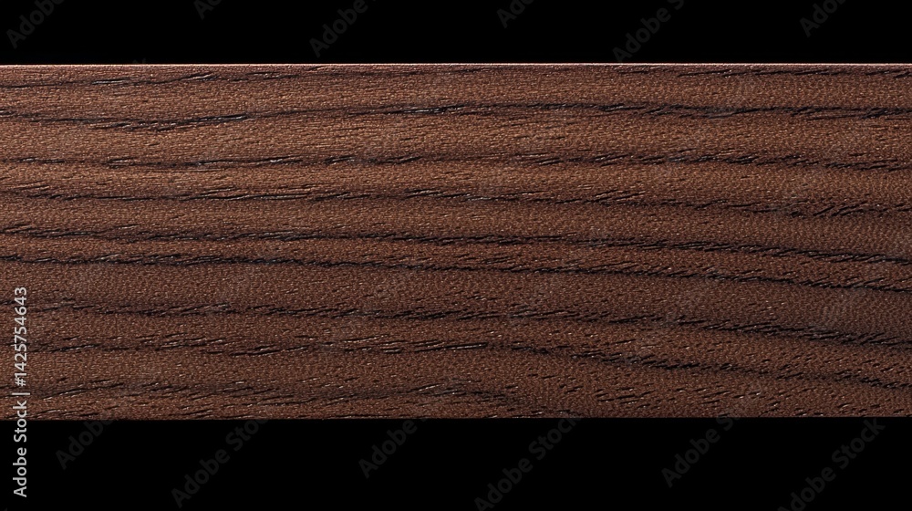 Aufkleber seamless tile of walnut wood surface texture featuring flat plank style for versatile use in interio