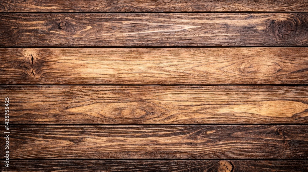 Poster close-up view of a beautiful wood background featuring unique textures and rich walnut grain ideal f