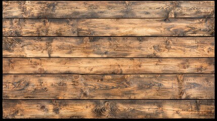 Obraz premium Long wooden planks showcasing natural grain patterns and rich texture perfect for various interior design applications