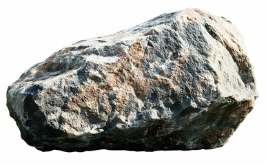 Fototapeta premium Isolated Rock, Stone Boulder