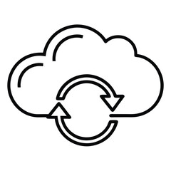 cloud computing symbol
