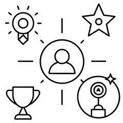 set of icons for web