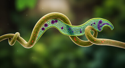 Anatomy Of A Climbing Vine Tendril