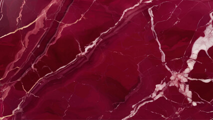 polished onyx red marble  surface with fractured white lines, and dark accents. Marble effect .background, pattern, abstract, granite, interior