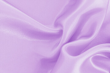 Light purple fabric texture background, detail of silk or linen pattern.