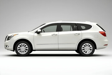 Fototapeta premium White Station Wagon