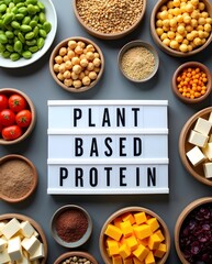 Healthy Lifestyle with Plant-Based Protein Ingredients