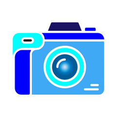 blue camera icon