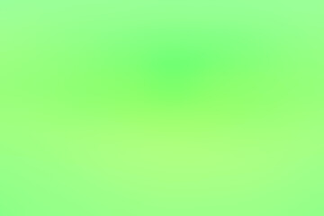 Spring green smooth gradient blurred abstract background, fresh green yellow background copy space