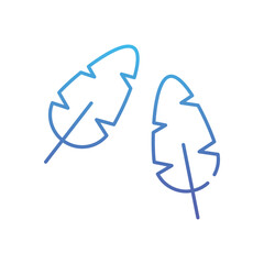 feather allergy Vector icon