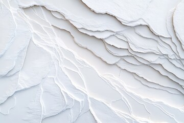 Obraz premium Overhead view capturing intricate geometric patterns of salt flats with bright aesthetics