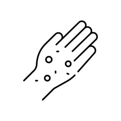 allergic  Vector icon