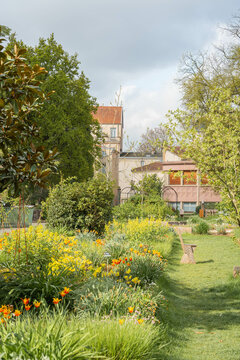 The Jardin Dominique Alexandre Godron in Nancy is a serene botanical garden that blends historic charm with ecological richness. Surrounded by educational buildings and the Mus&eacute;e-Aquarium