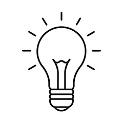 light bulb vector illustration