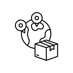 Geolocation  Vector icon