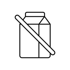 No milk Vector icon