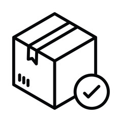 Good Product Vector outline icon. Eps10 file 