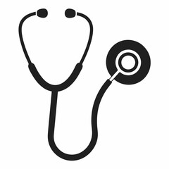 stethoscope isolated on white background