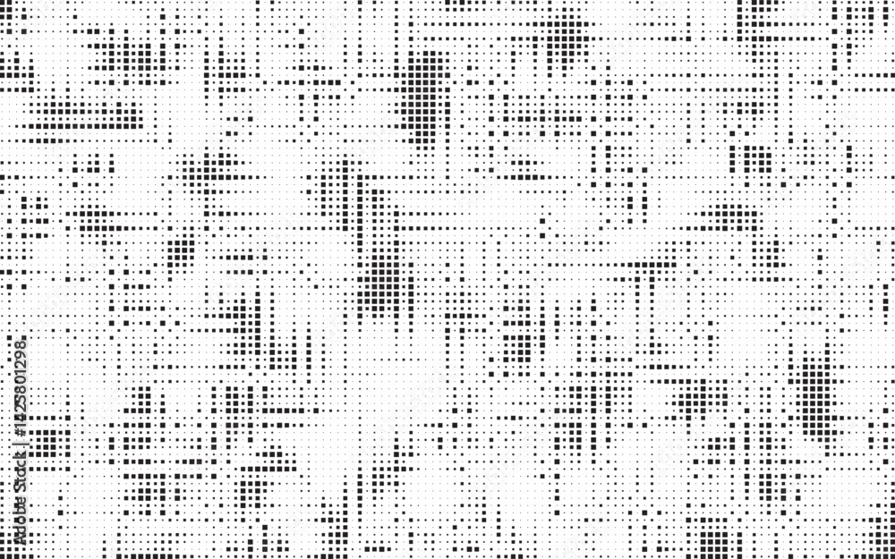 Aufkleber abstract grunge halftone background. retro comic grain pixel texture. dots cartoon wallpaper. pop ar