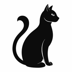 black cat silhouette