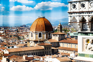 Obraz premium Florence Firenze city in toscana North Italy