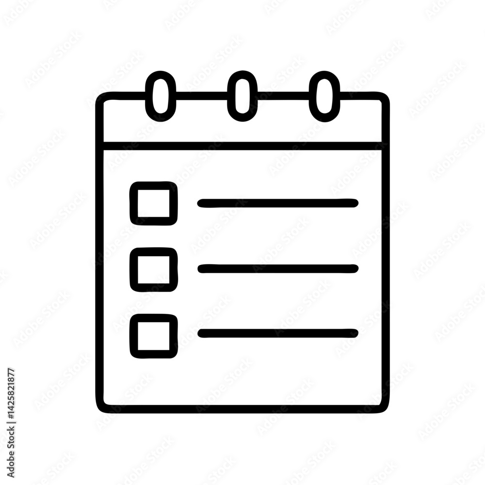 Poster checklist calendar schedule task event appointment reminder date agenda planning organization list t