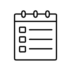 Checklist calendar schedule task event appointment reminder date agenda planning organization list to do