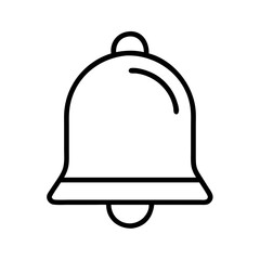Notification bell icon alert reminder alarm message symbol ringtone sound attention attention bell vector