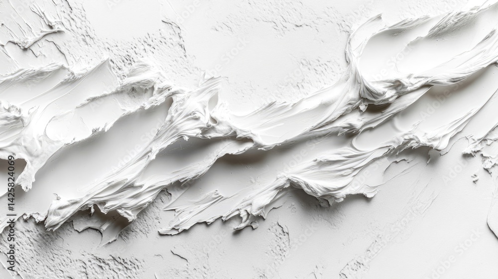 Aufkleber artistic texture creation studio image analysis minimalist close-up pure white background