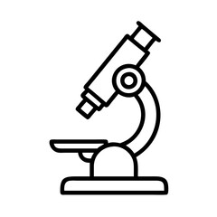 Microscope science laboratory equipment tool for research biology chemistry and medical study analysis