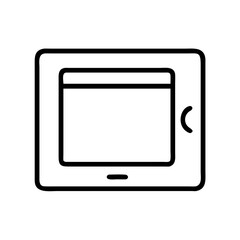 Tablet device technology digital screen portable gadget electronic touchscreen computer mobile