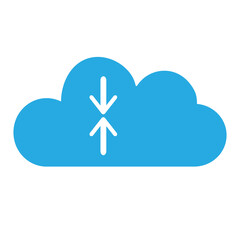 cloud icon vector illustration