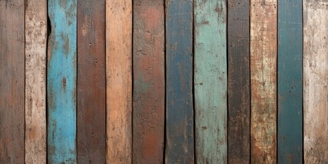 Rustic Wooden Panels with Natural Charm