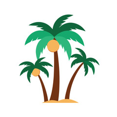 palm tree vector illustration