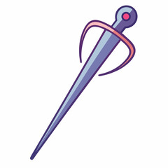 vector illustration of a pencil
