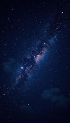 Twinkling stars against a velvety black sky with scattered moonlight and glittering asteroid trails, stars, celestial